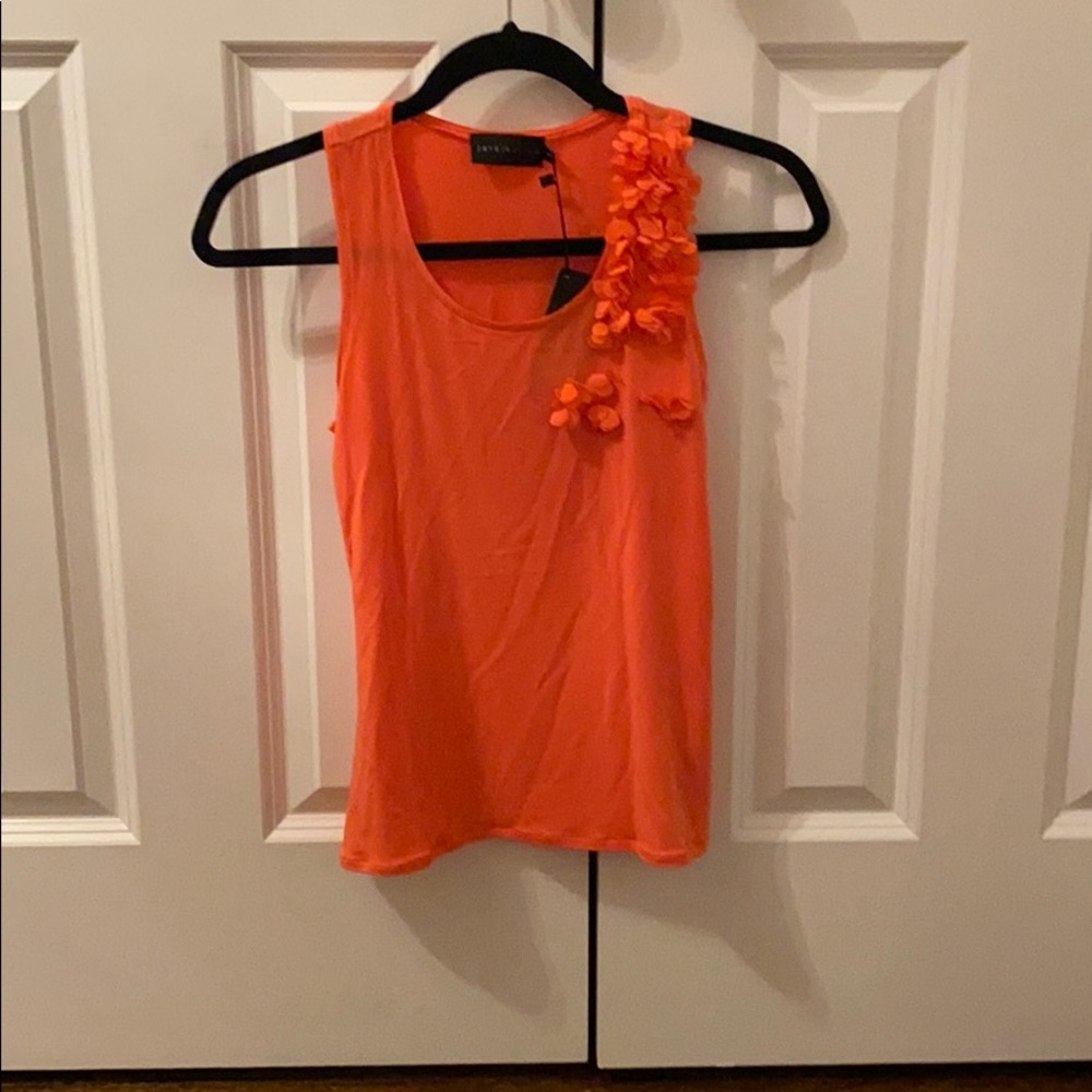 Coral tank top